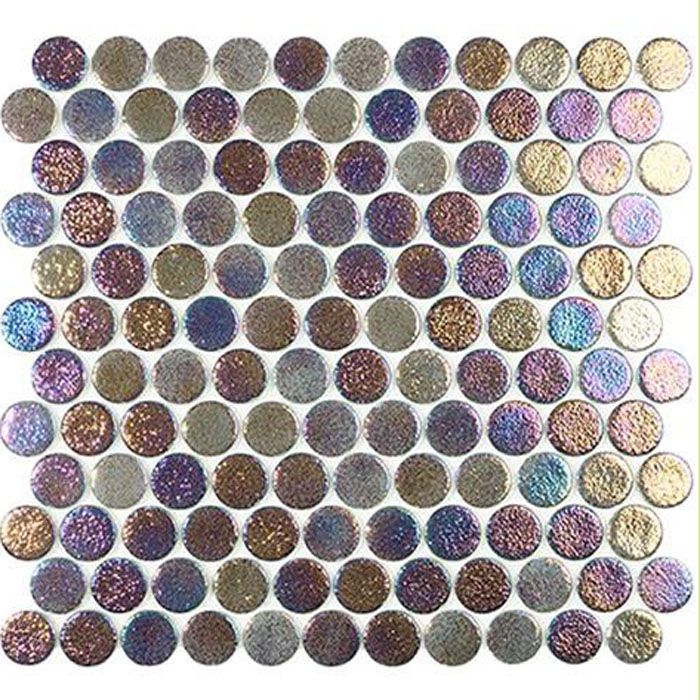 556 shell Deep Circle swimming pool tile 