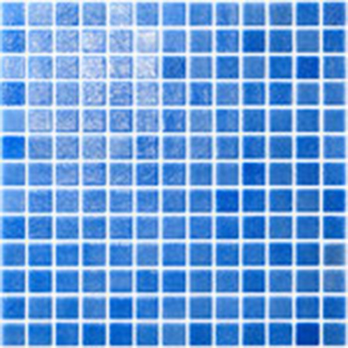 Mosaico Niebla azul poliuretano swimming pool tile 25x25 cm
