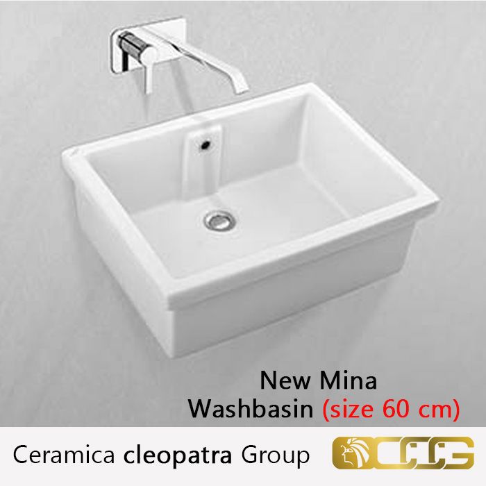 Washbasin ( size 60 cm ) - New Mina - Ceramica cleopatra Group