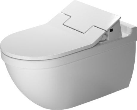 Starck 3 Toilet wall mounted for SensoWash-370 x 620 mm-Duravit