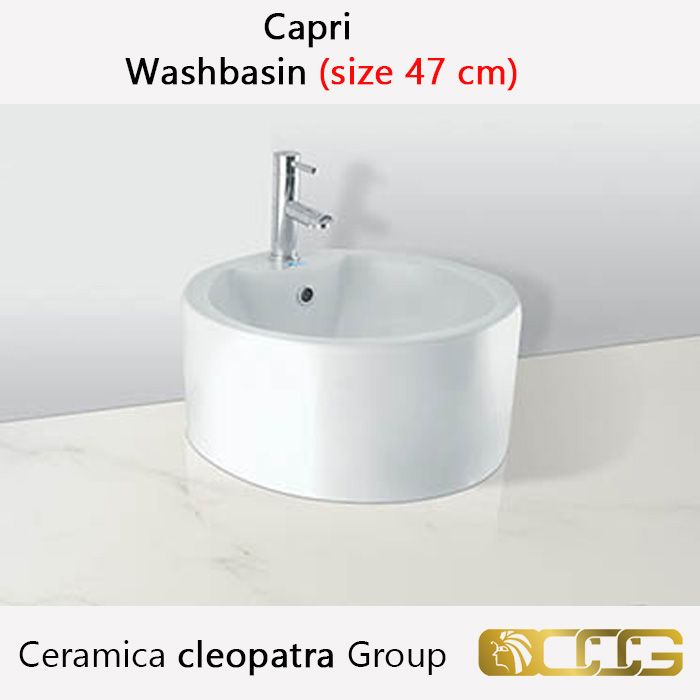 Washbasin ( size 47cm ) - Capri - Ceramica cleopatra Group