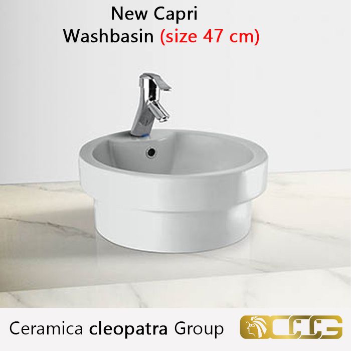  Washbasin ( Size 47 cm ) - New Capri - Ceramica cleopatra Group
