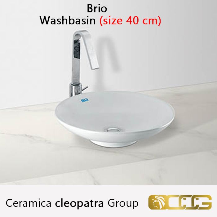  Washbasin ( size 40 cm ) - Brio - Ceramica cleopatra Group