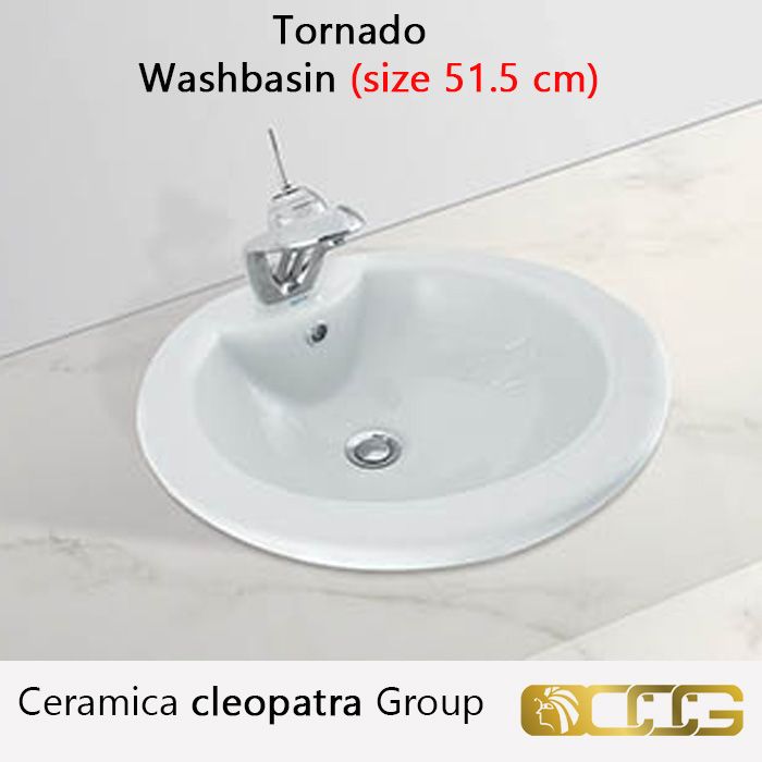 washbasin ( size 51.5cm ) - Tornado -  Ceramica cleopatra Group
