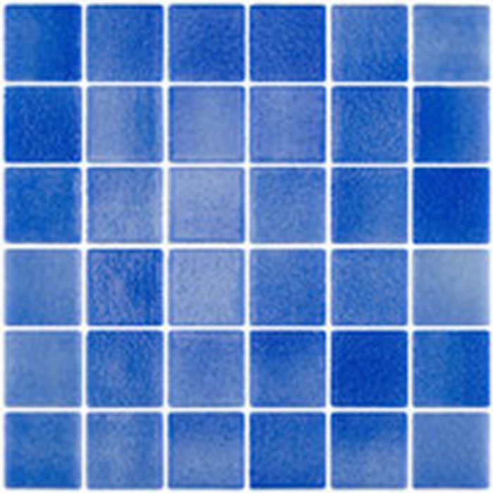 Niebla azul poliuretano swimming pool tile 5x5cm