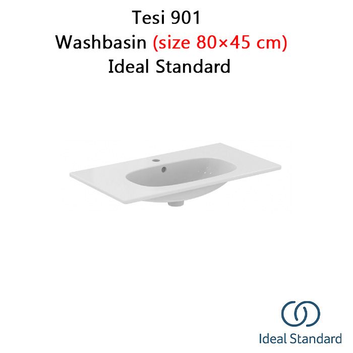 Tesi 901 - Size ( 45×80 cm ) - Ideal Standard