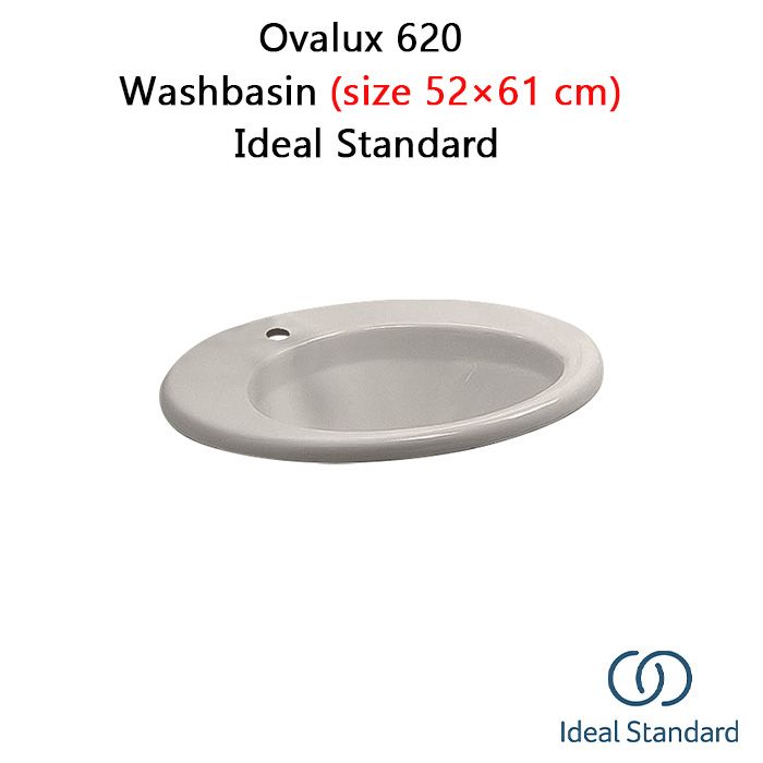 Ovalux 620 - Size ( 61×52 cm ) - Ideal Standard