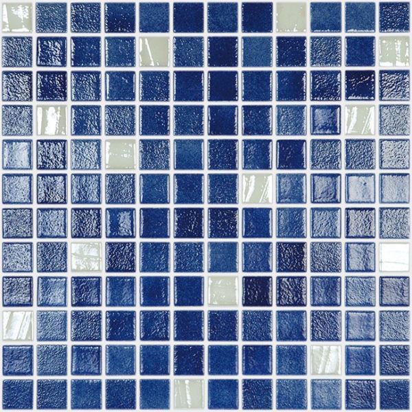 Mezcla 508/710 (Zafiro) Malla F swimming pool tile 25X25cm
