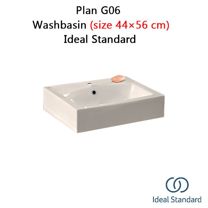 Plan G06 - Size ( 56×44 cm ) - Ideal Standard