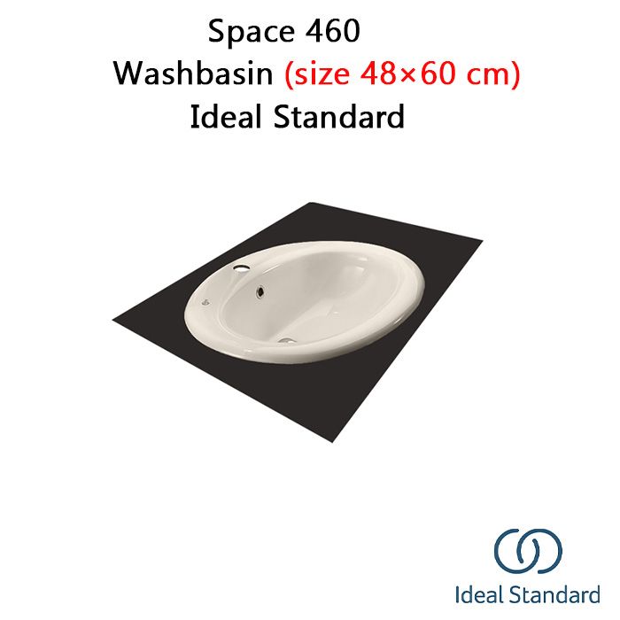 Space 460 - Size ( 60×48 cm ) - Ideal Standard 