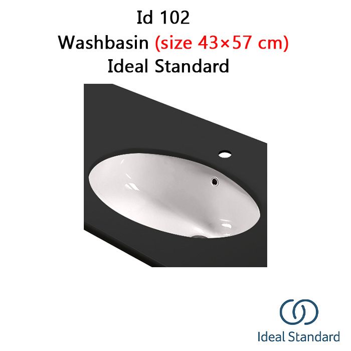 Id 102 - Size ( 57×43cm ) - Ideal Standard