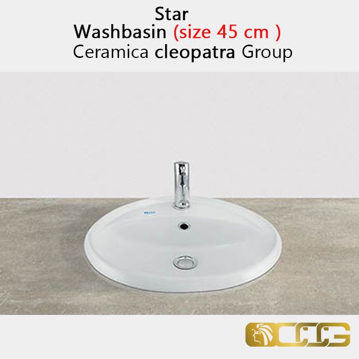  Washbasin (size 67 cm) - Taba -Ceramica cleopatra Group