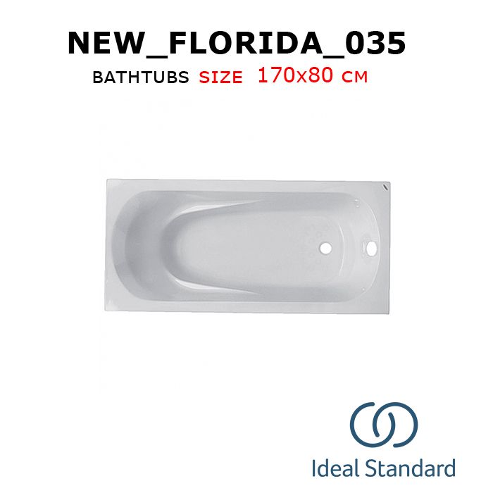New_Florida_035 bathtubs 170x80 cm Ideal standard_