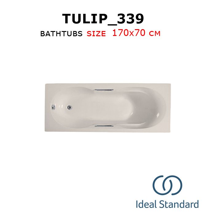 Tulip_339 bathtubs 170x70 cm Ideal_standard