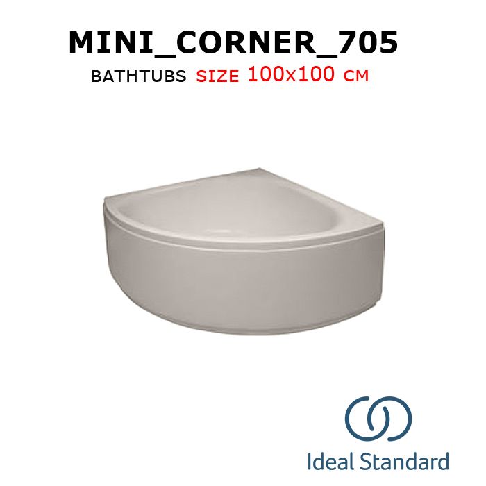 Mini_Corner_705 bathtubs 100x100 cm Ideal_standard