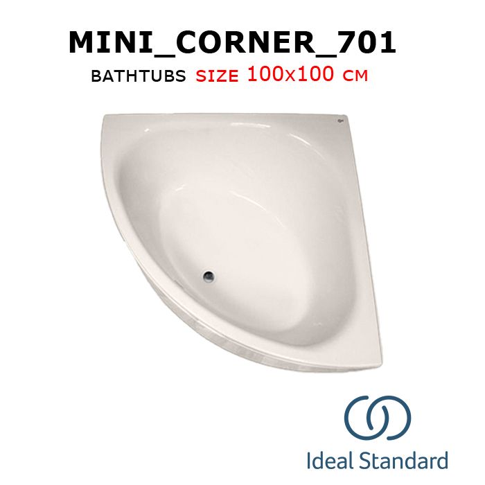 Mini_Corner_701 bathtubs 100x100 cm Ideal_standard