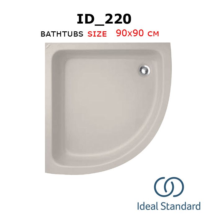 Id_220 bathtubs 90x90 cm Ideal_standard