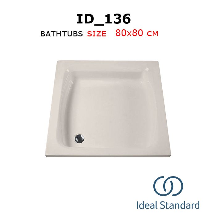 Id_136 bathtubs 80x80 cm Ideal_standard
