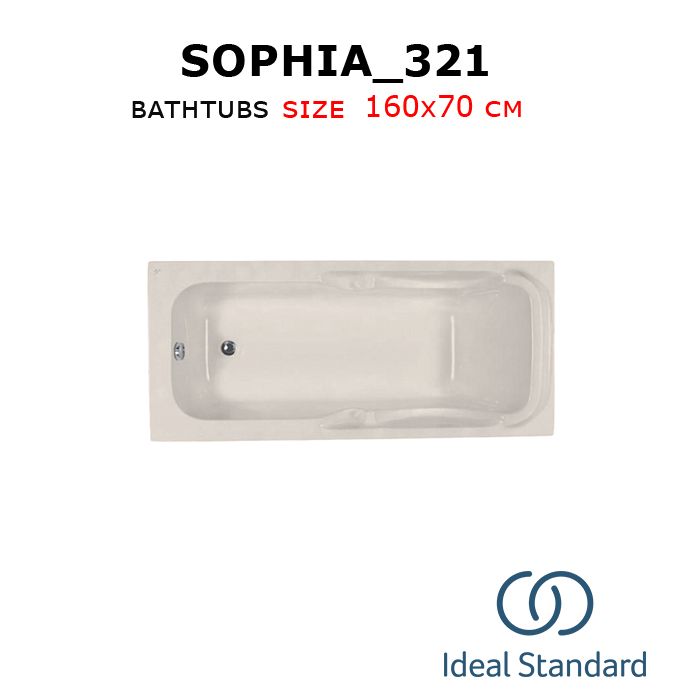 Sophia_321 bathtubs 160x70 cm Ideal_standard