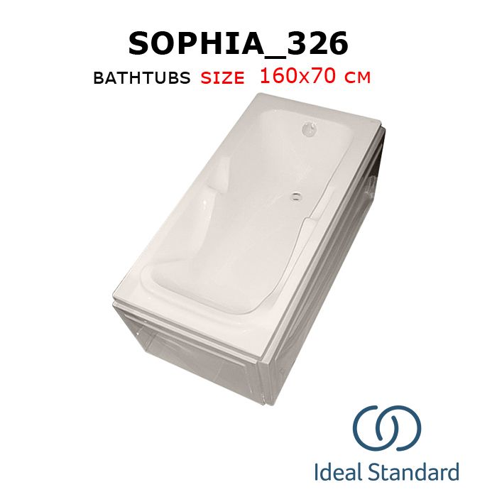 Sophia_326 bathtubs 160x70 cm Ideal_standard