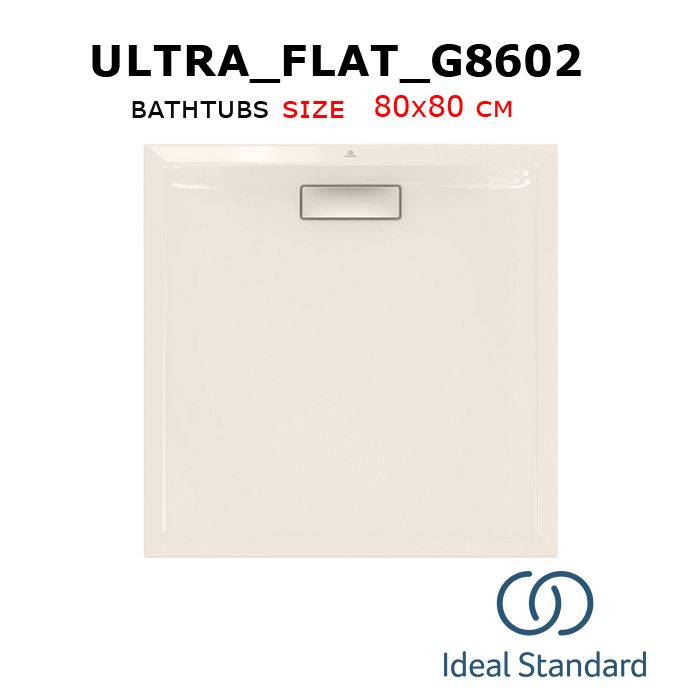 Ultra_Flat_G8602 bathtubs 80x80 cm Ideal standard