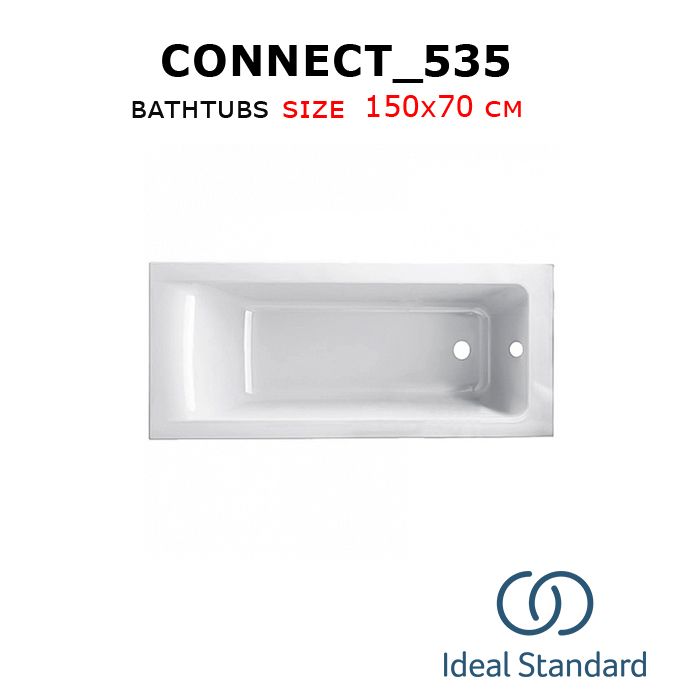 Connect_535 bathtubs 150x70 cm Ideal standard