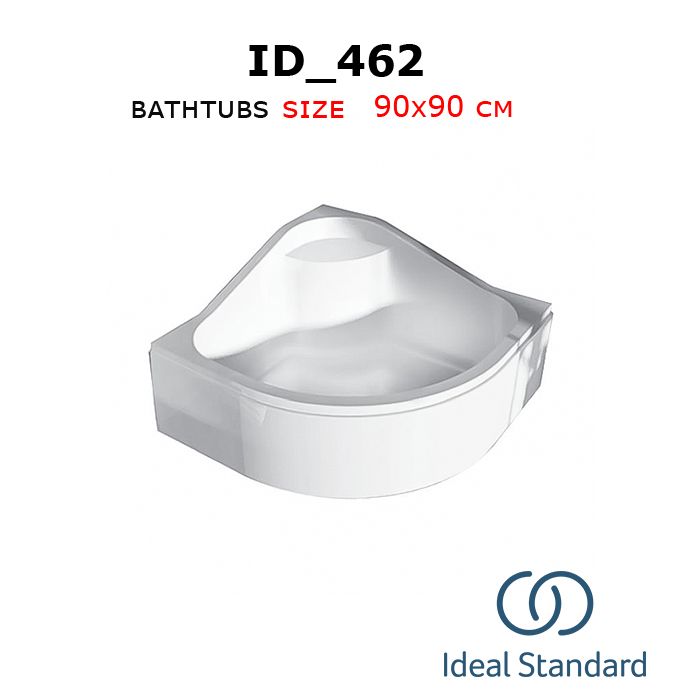 Id_462 bathtubs 90x90 cm Ideal standard