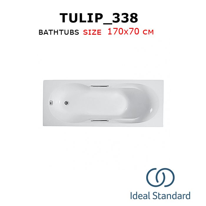 Tulip_338 bathtubs 170x70 cm Ideal standard