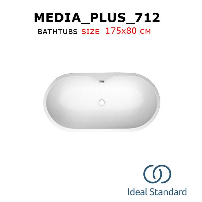 Media_Plus_712 bathtubs 175x80 cm Ideal standard