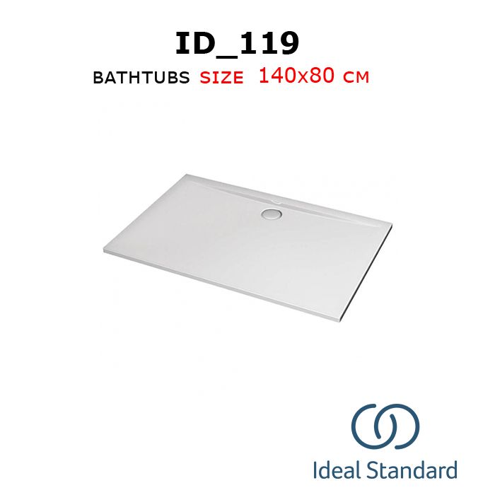 Id_119 bathtubs 140x80 cm Ideal standard