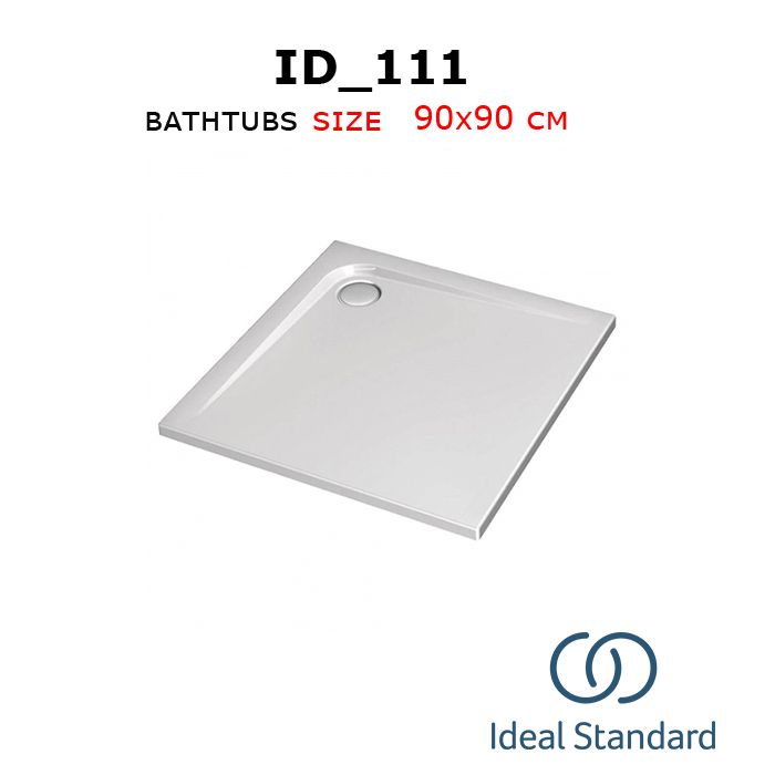 Id_111 bathtubs 90x90 cm Ideal standard