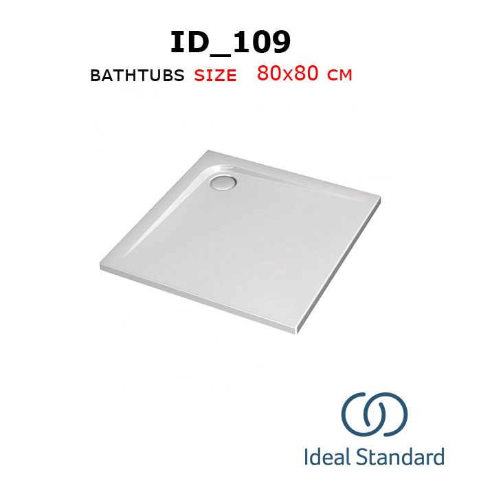 Id_109 bathtubs 80x80 cm Ideal standard