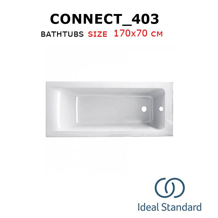 Connect_403 bathtubs 170x70 cm Ideal standard
