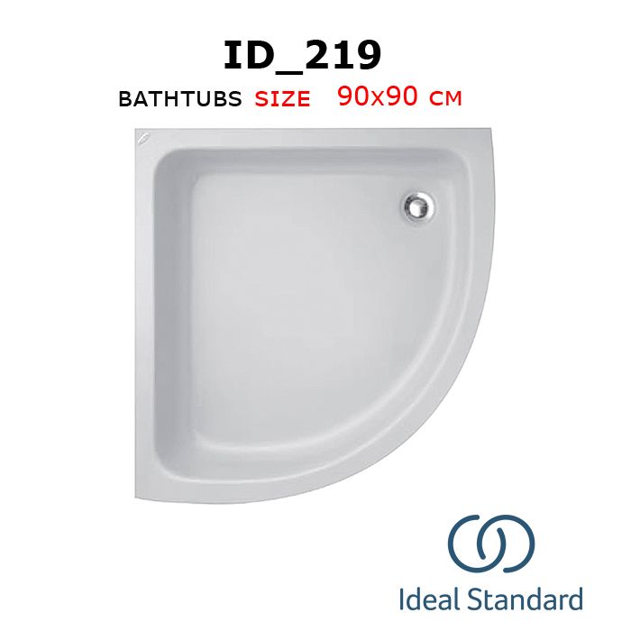 Id_219 bathtubs 90x90 cm Ideal standard