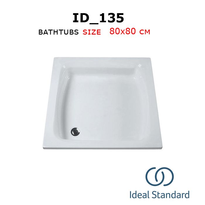 Id_135 bathtubs 80x80 cm Ideal standard