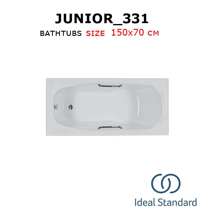 Junior_331 bathtubs 150x70 cm Ideal standard