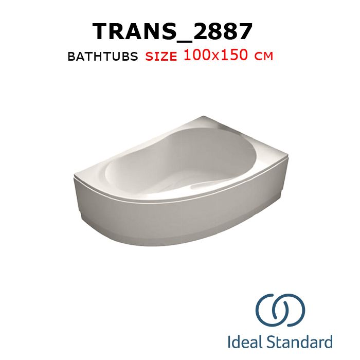 Trans_2887 bathtubs 100x150 cm Ideal standard