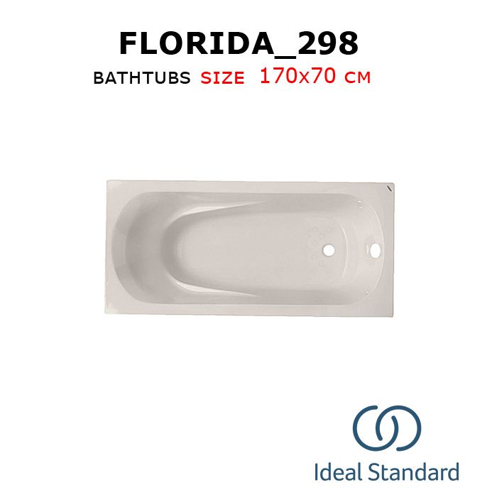 Florida_298 bathtubs 170x70 cm Ideal standard
