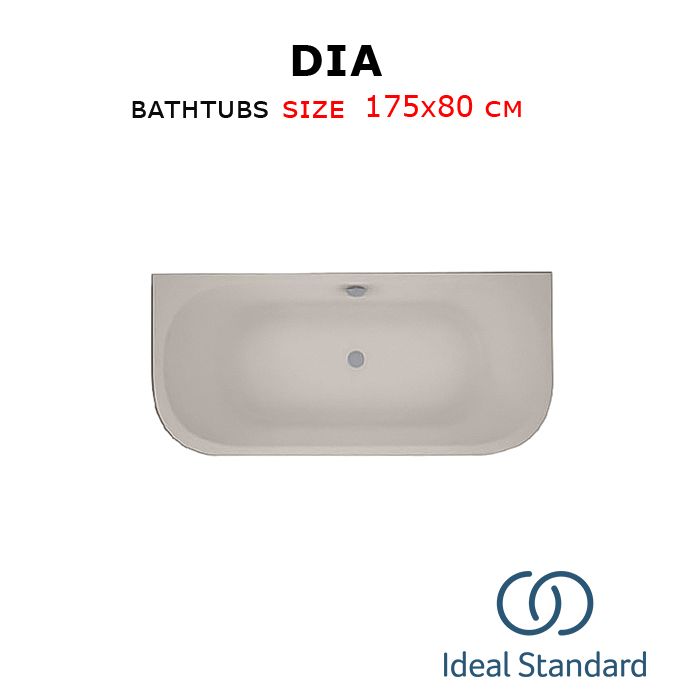 Dia bathtubs 175x80 cm Ideal standard_