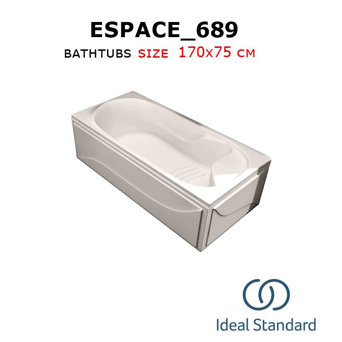 Espace_689 bathtubs 170x75 cm Ideal standard_