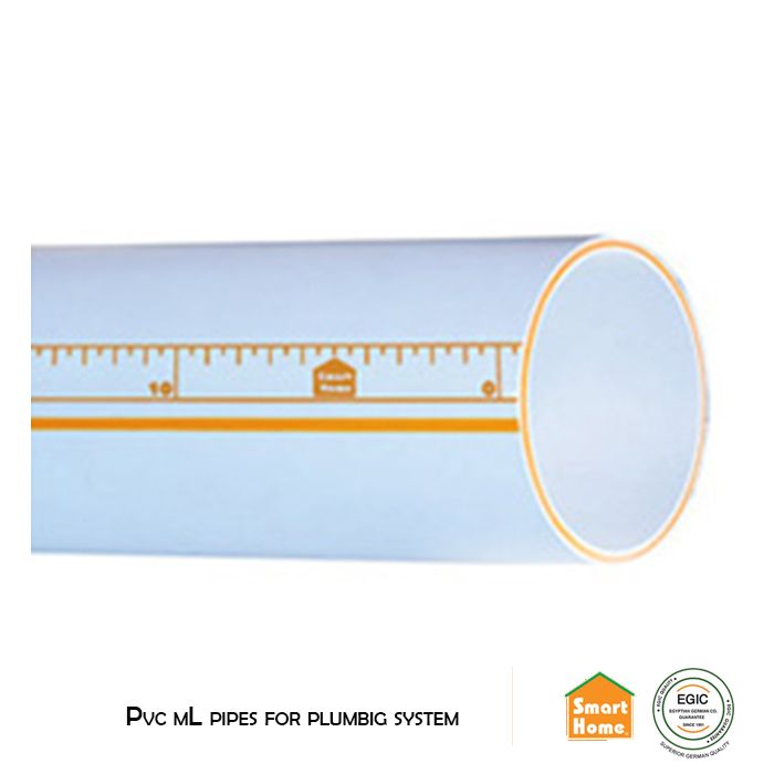 Pvc mL pipes for plumbig system