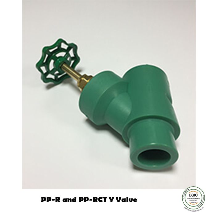 PP-R and PP-RCT Y Valve Banninger 