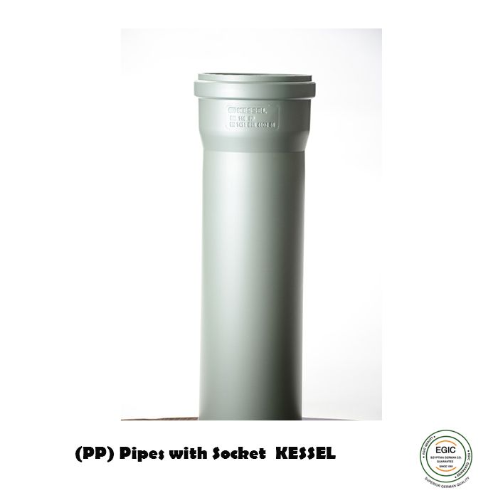 (PP) Pipes with Socket  KESSEL