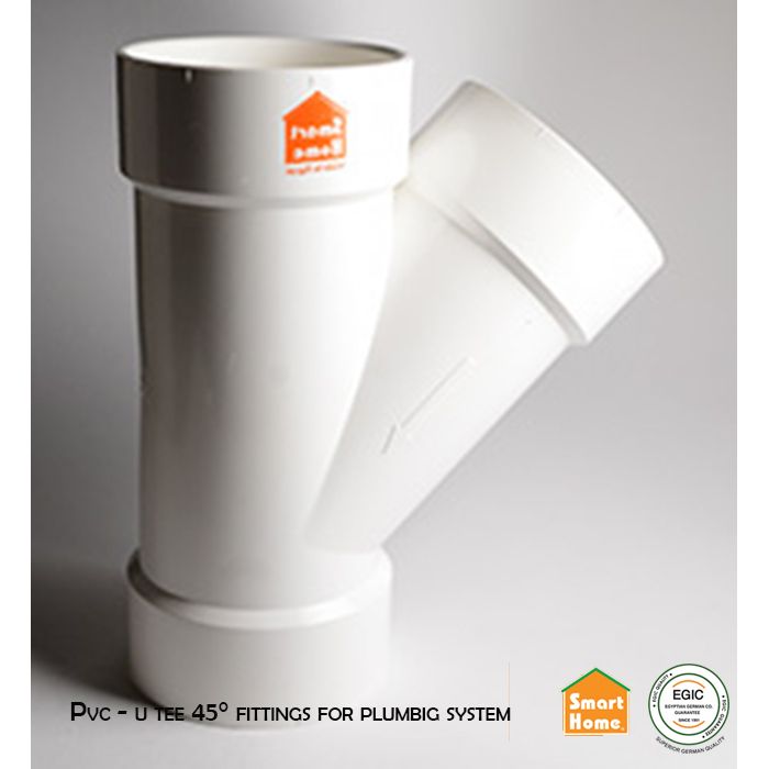  Pvc - u tee 45_ fittings for plumbig s