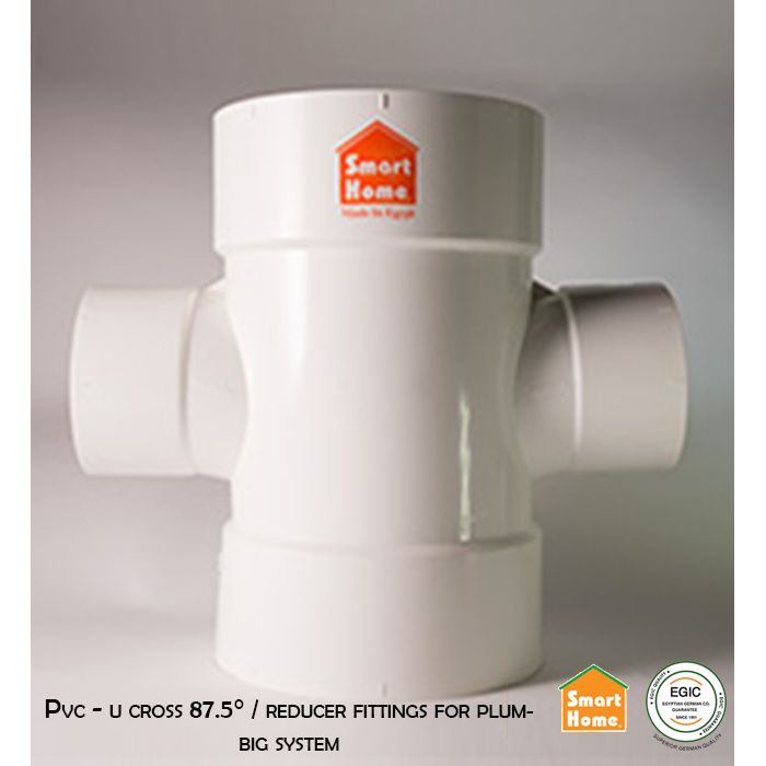 Pvc - u cross 87.5_ / reducer fittings for plumbig s