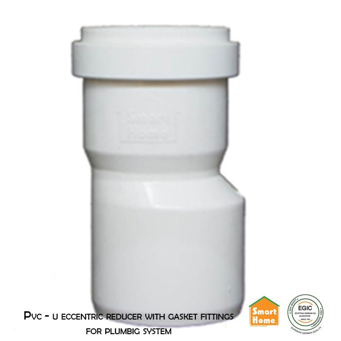  Pvc - u eccentric reducer with gasket fittings for plumbig system