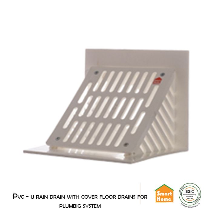  Pvc - u rain drain with cover floor drains for plumbig system
