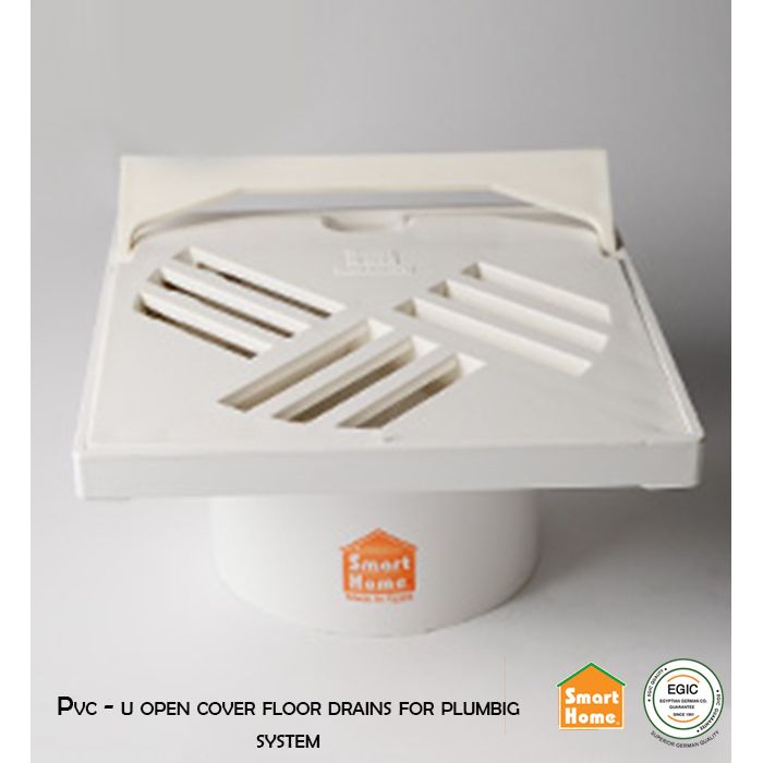  Pvc - u open cover floor drains for plumbig system