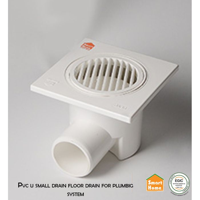 Pvc u small drain floor drain for plumbig system