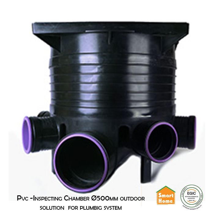 Pvc -Inspecting Chamber _500mm outdoor solution  for plumbig s